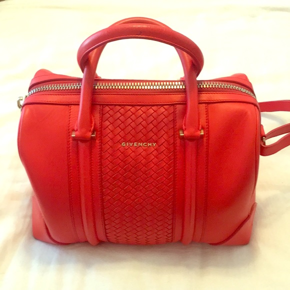 givenchy red handbag